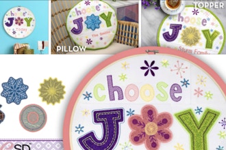 OESD Choose Joy Embroidery Workshop